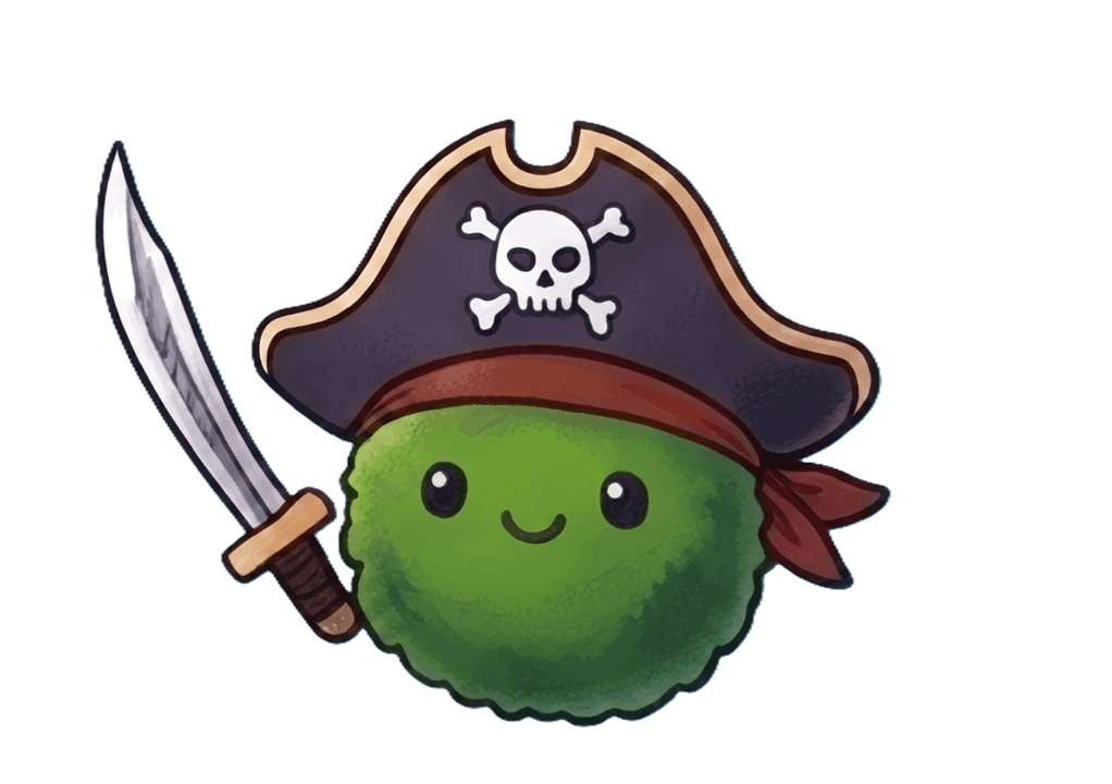 Marimo capitán pirata